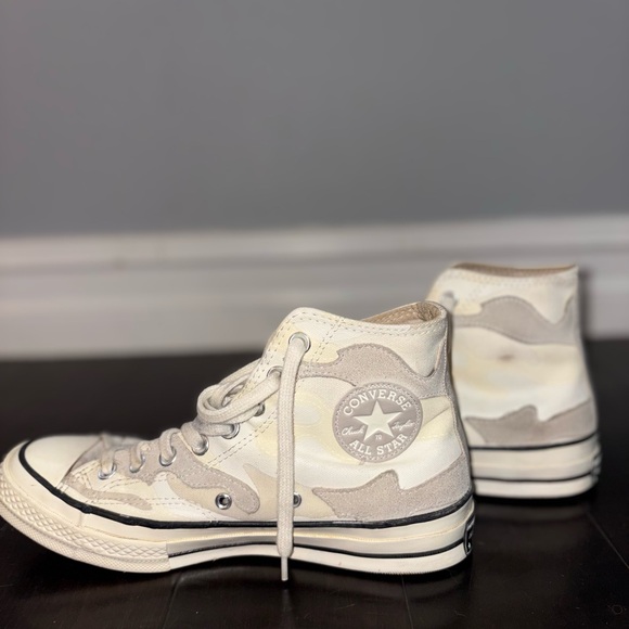 Converse High-Top - Cream camo - Picture 2 of 4